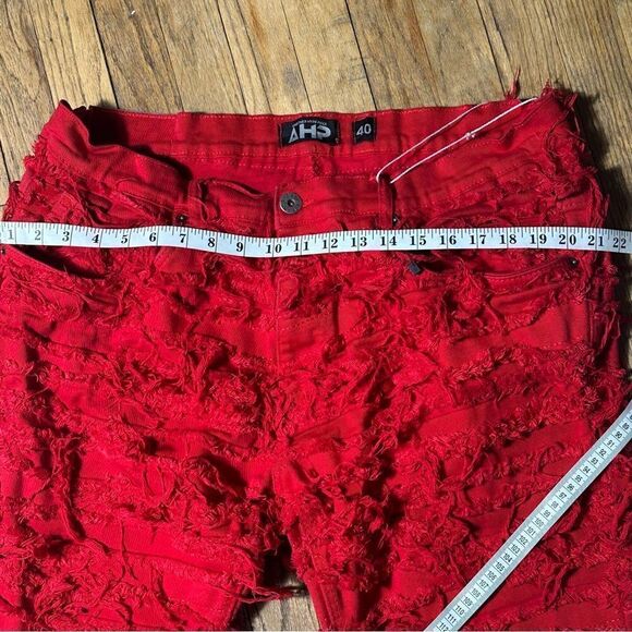 AHP | Jeans | Mens Red Jeans Size 40 - Picture 6 of 9
